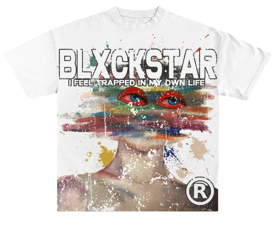 White Trapped Tees