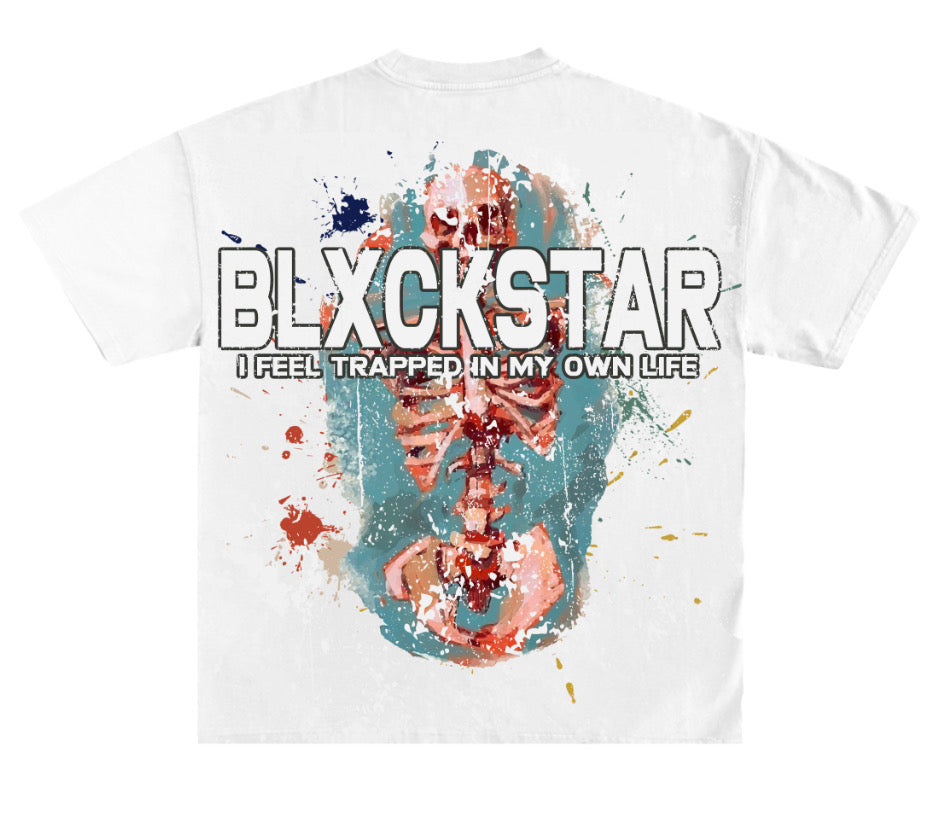 White Trapped Tees